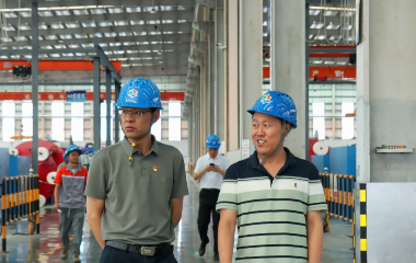 重慶平湖金龍電工科技有限公司一行來訪遠東電纜（宜賓）